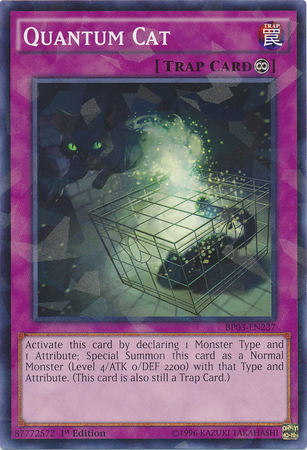 Quantum Cat [BP03-EN237] Shatterfoil Rare | Tables and Towers