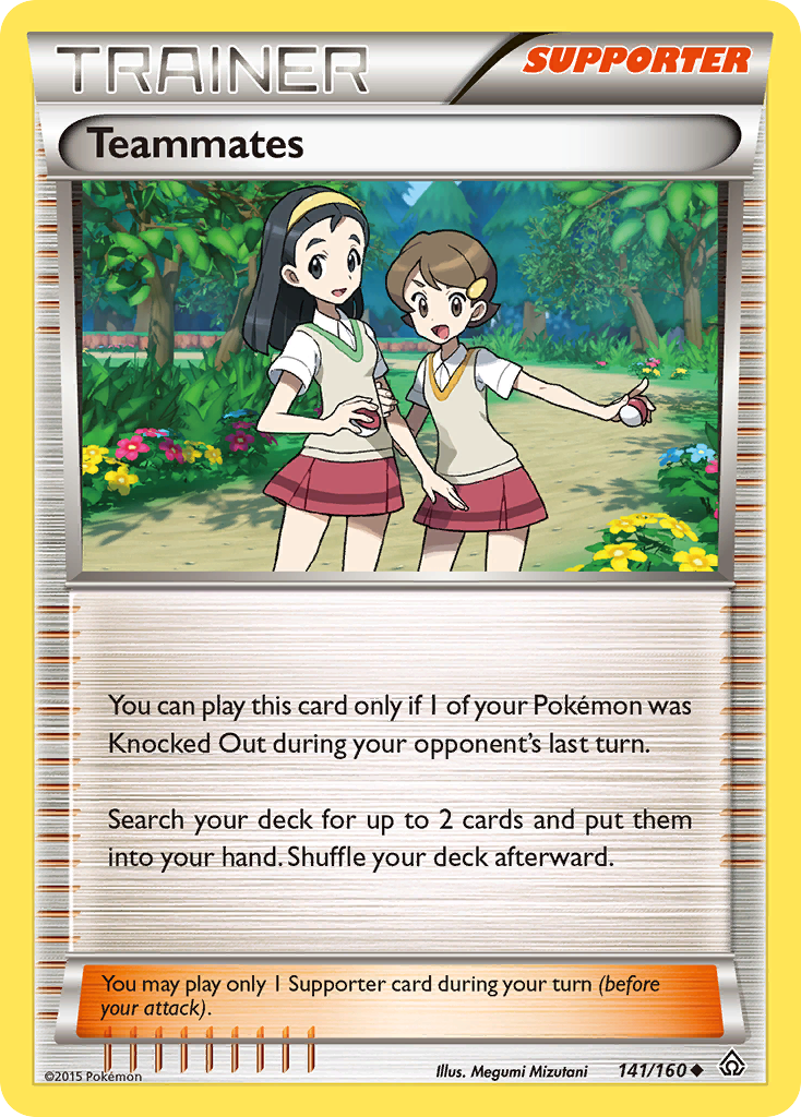 Teammates (141/160) [XY: Primal Clash] | Tables and Towers