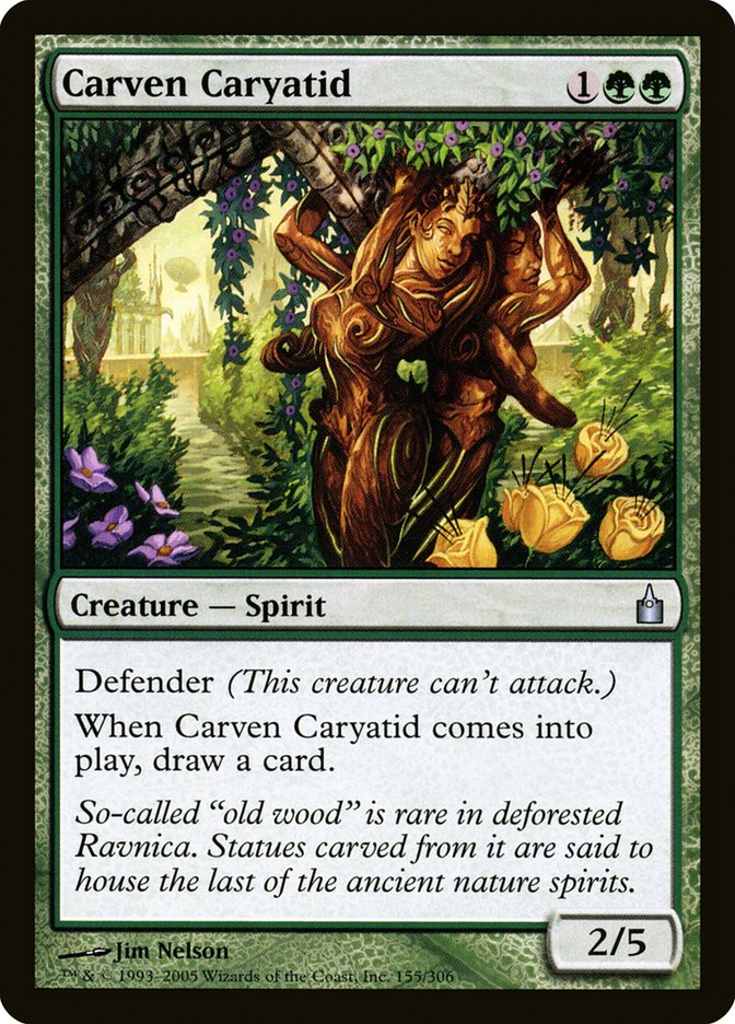 Carven Caryatid [Ravnica: City of Guilds] | Tables and Towers