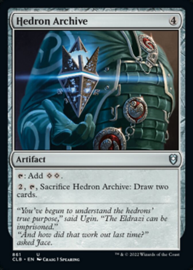 Hedron Archive [Commander Legends: Battle for Baldur's Gate] | Tables and Towers