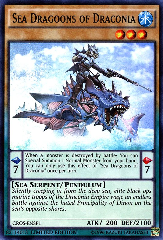 Sea Dragoons of Draconia (CROS-ENSP1) [CROS-ENSP1] Ultra Rare | Tables and Towers