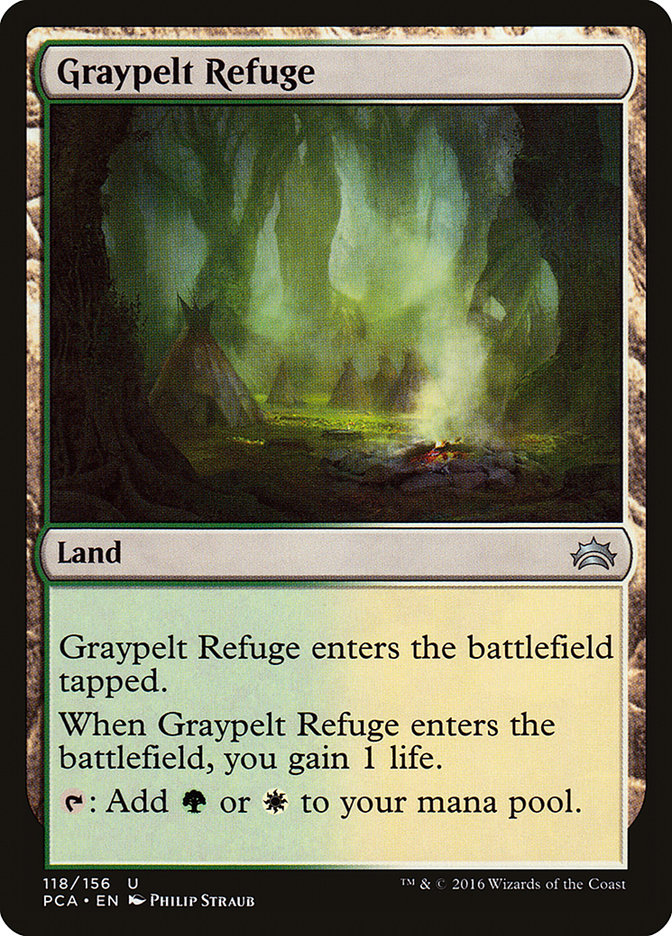 Graypelt Refuge [Planechase Anthology] | Tables and Towers