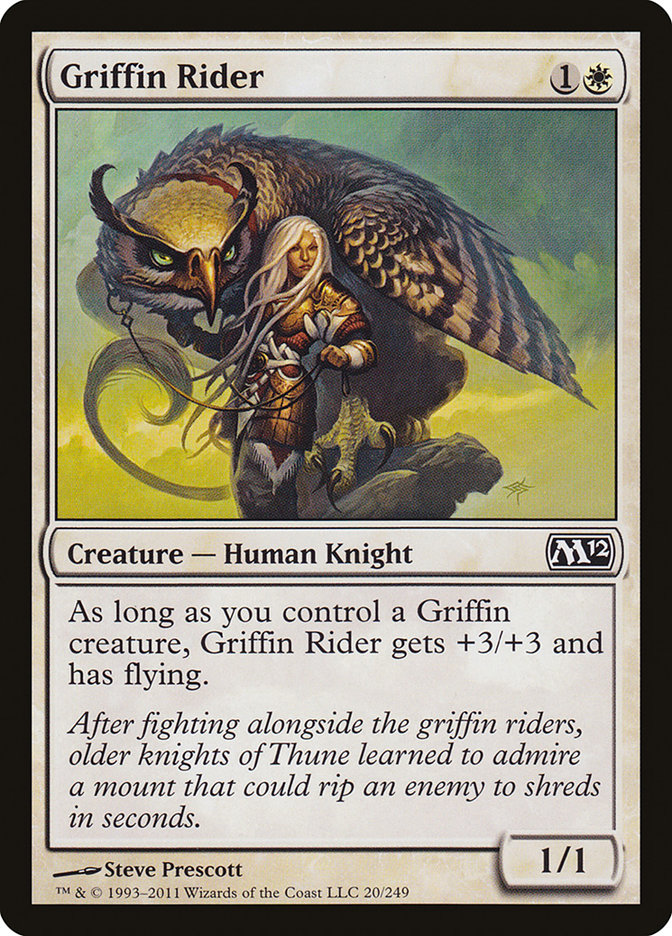 Griffin Rider [Magic 2012] | Tables and Towers