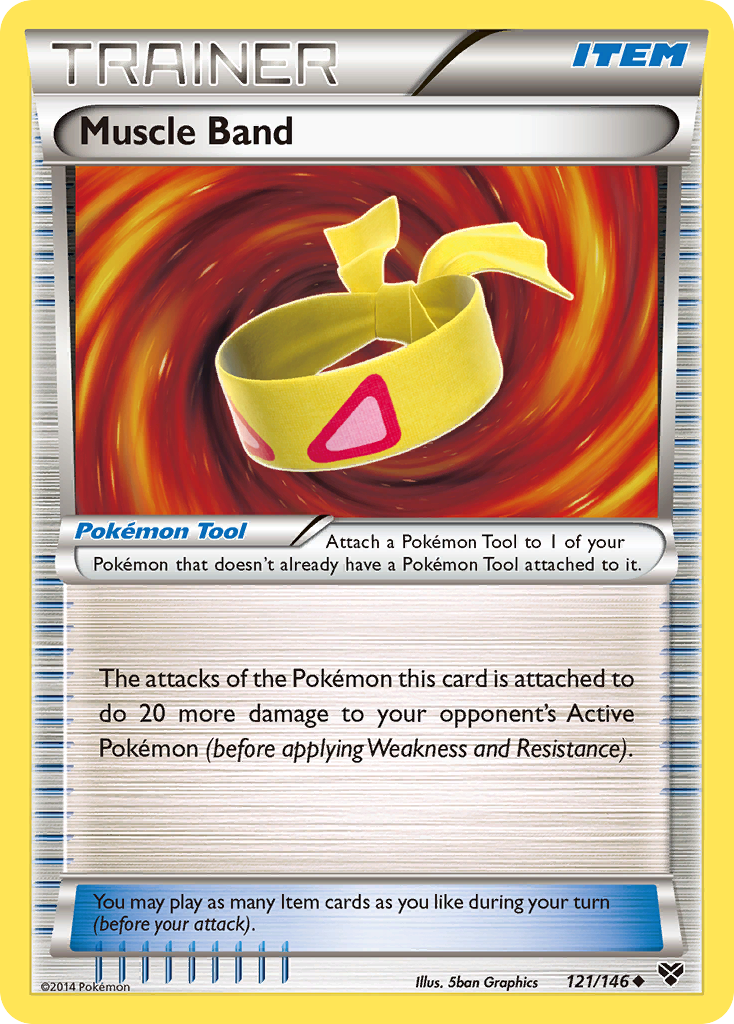 Muscle Band (121/146) [XY: Base Set] | Tables and Towers