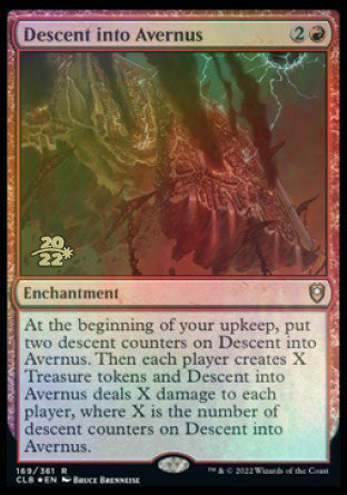 Descent into Avernus [Commander Legends: Battle for Baldur's Gate Prerelease Promos] | Tables and Towers