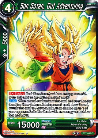 Son Goten, Out Adventuring (BT7-056) [Assault of the Saiyans] | Tables and Towers