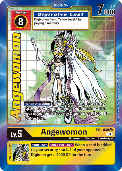 Angewomon [EX1-030] (Alternate Art) [Classic Collection] | Tables and Towers