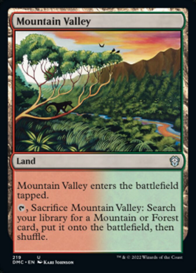 Mountain Valley [Dominaria United Commander] | Tables and Towers