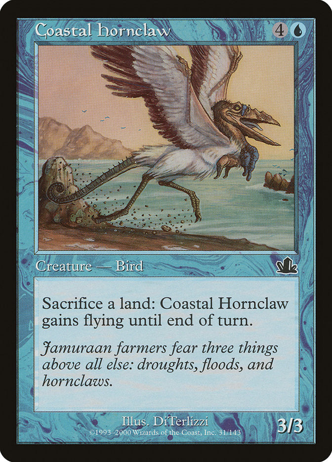 Coastal Hornclaw [Prophecy] | Tables and Towers