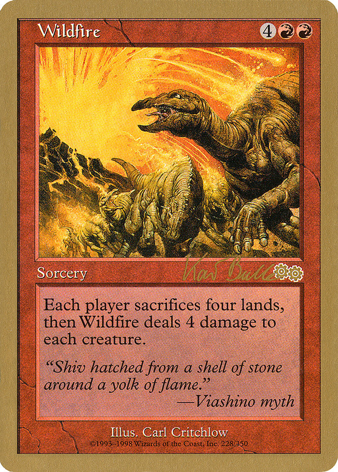 Wildfire (Kai Budde) [World Championship Decks 1999] | Tables and Towers