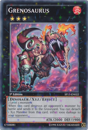 Grenosaurus [SP13-EN022] Starfoil Rare | Tables and Towers