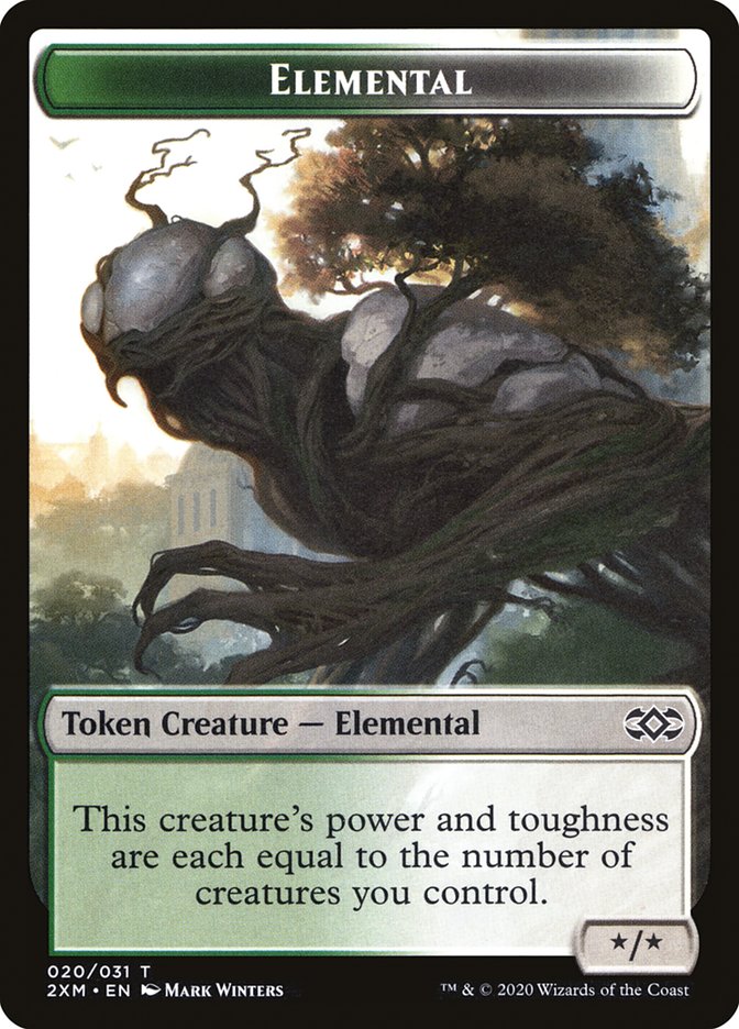 Elemental Token [Double Masters Tokens] | Tables and Towers