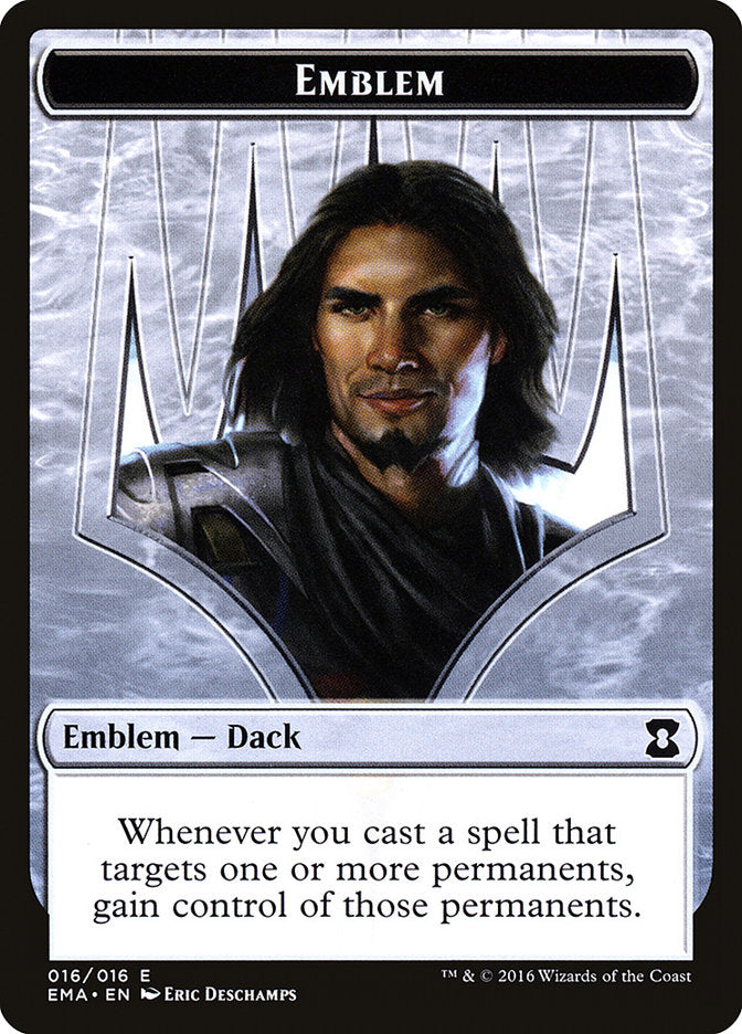 Dack Fayden Emblem [Eternal Masters Tokens] | Tables and Towers