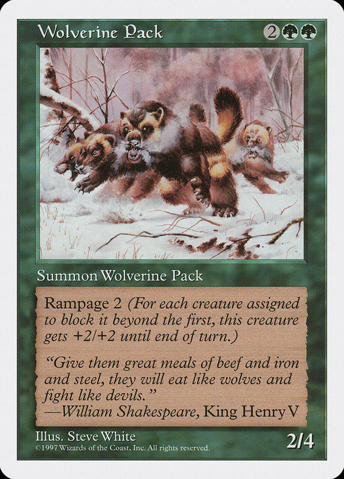 Wolverine Pack [Fifth Edition] | Tables and Towers