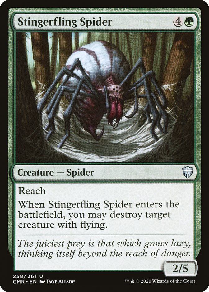 Stingerfling Spider [Commander Legends] | Tables and Towers