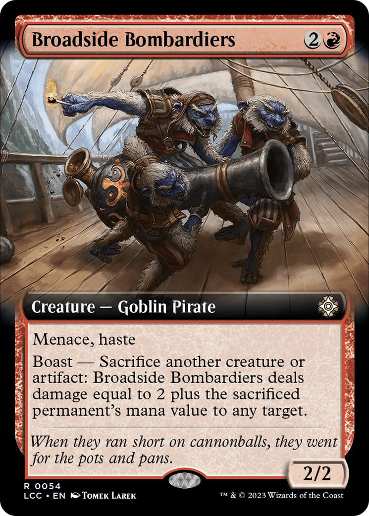 Broadside Bombardiers (Extended Art) [The Lost Caverns of Ixalan Commander] | Tables and Towers