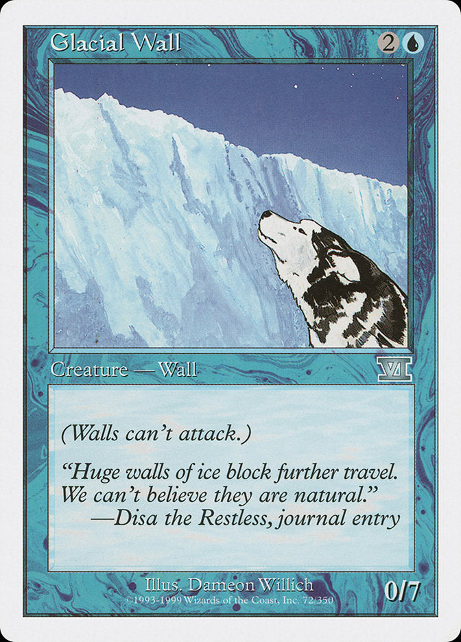 Glacial Wall [Classic Sixth Edition] | Tables and Towers