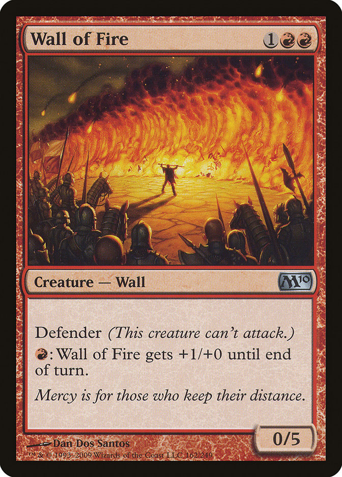 Wall of Fire [Magic 2010] | Tables and Towers