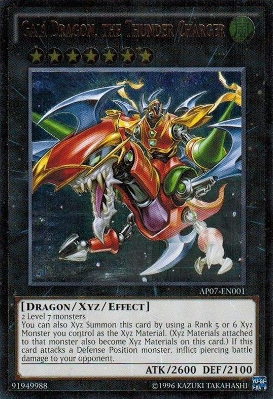 Gaia Dragon, the Thunder Charger [AP07-EN001] Ultimate Rare | Tables and Towers