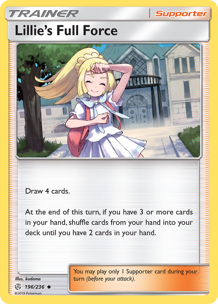 Lillie's Full Force (196/236) [Sun & Moon: Cosmic Eclipse] | Tables and Towers