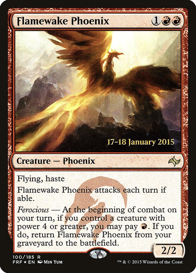 Flamewake Phoenix [Fate Reforged Prerelease Promos] | Tables and Towers