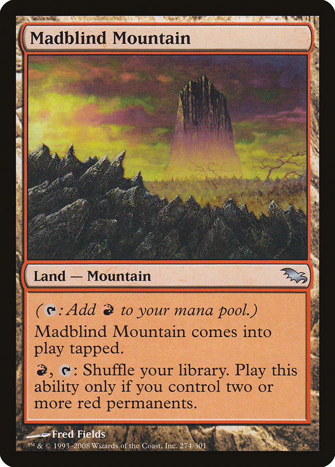 Madblind Mountain [Shadowmoor] | Tables and Towers