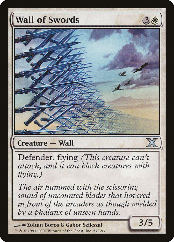 Wall of Swords [Tenth Edition] | Tables and Towers