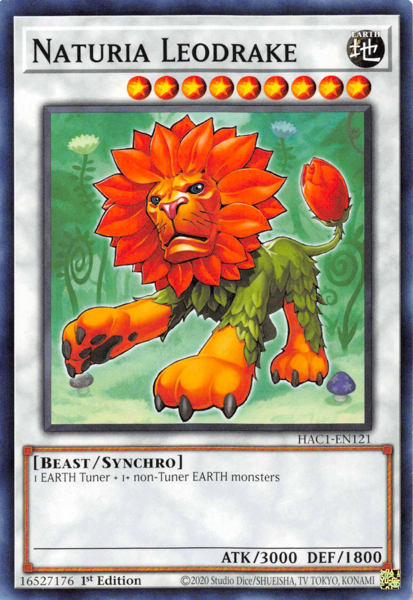 Naturia Leodrake [HAC1-EN121] Common | Tables and Towers