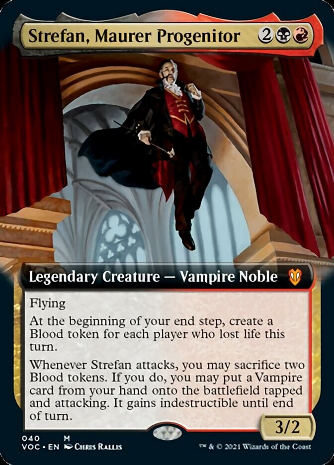 Strefan, Maurer Progenitor (Extended Art) [Innistrad: Crimson Vow Commander] | Tables and Towers