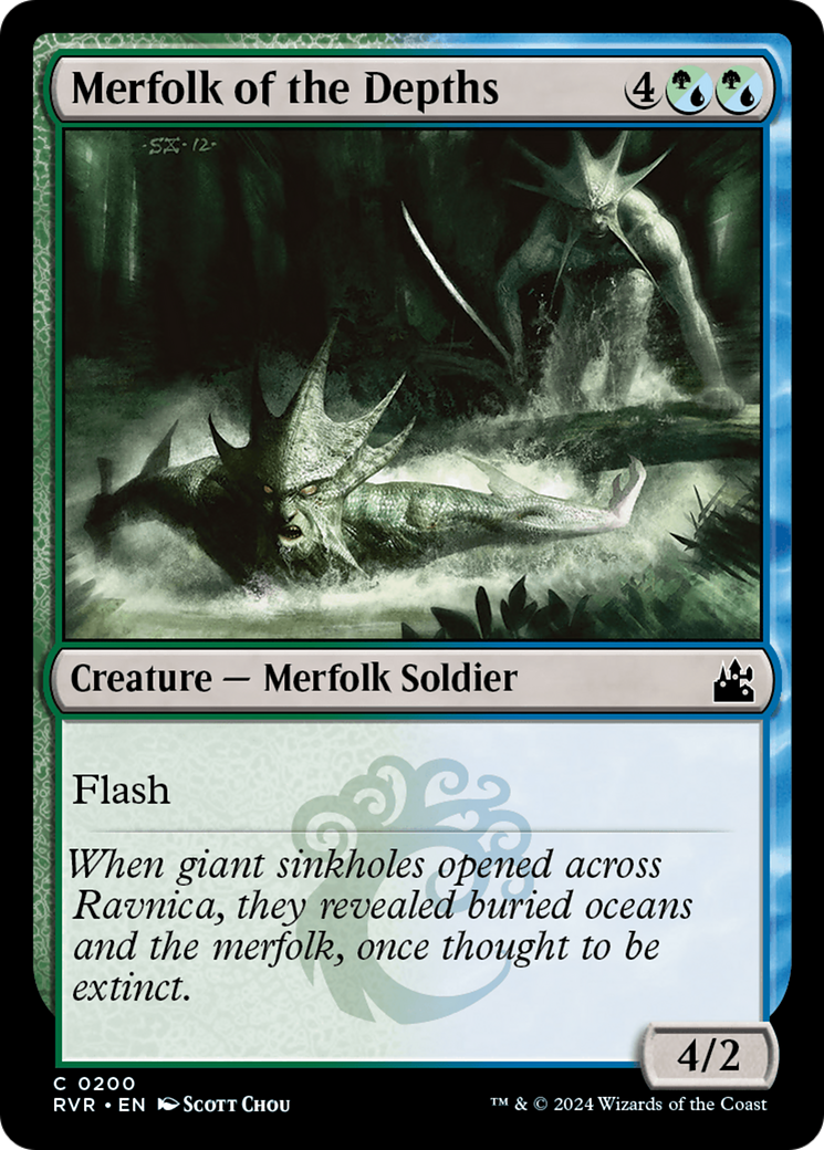 Merfolk of the Depths [Ravnica Remastered] | Tables and Towers