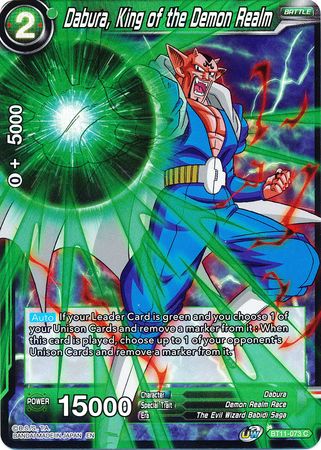 Dabura, King of the Demon Realm (BT11-073) [Vermilion Bloodline 2nd Edition] | Tables and Towers