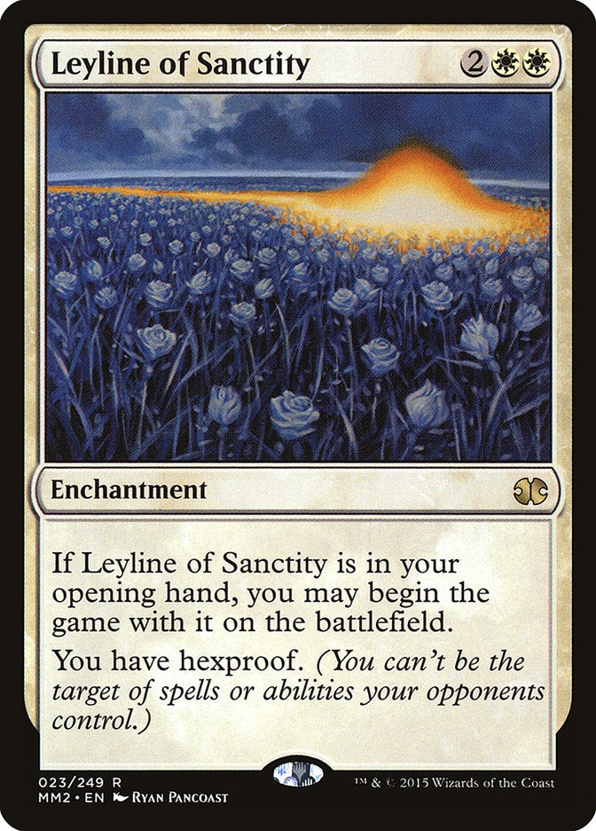 Leyline of Sanctity [Modern Masters 2015] | Tables and Towers