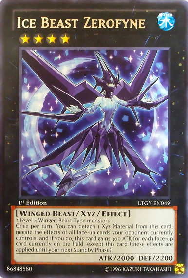 Ice Beast Zerofyne [LTGY-EN049] Rare | Tables and Towers