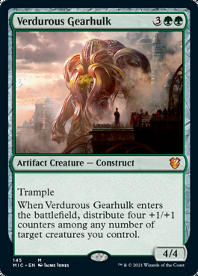 Verdurous Gearhulk [Innistrad: Midnight Hunt Commander] | Tables and Towers