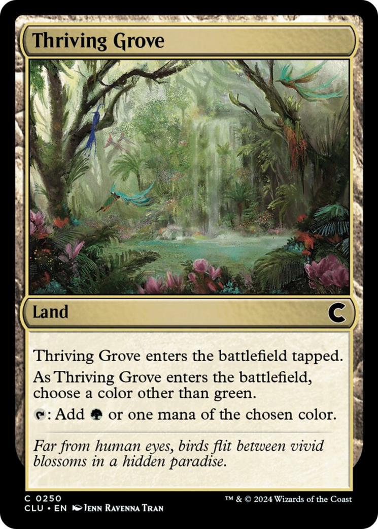 Thriving Grove [Ravnica: Clue Edition] | Tables and Towers