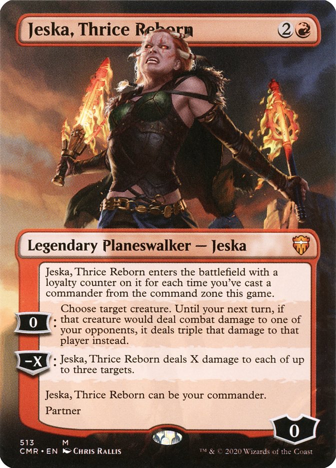 Jeska, Thrice Reborn (Borderless) [Commander Legends] | Tables and Towers