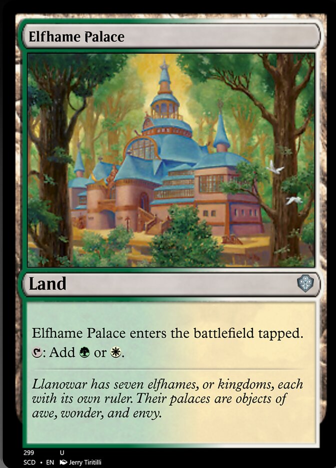 Elfhame Palace [Starter Commander Decks] | Tables and Towers