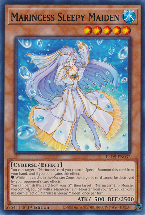 Marincess Sleepy Maiden [LED9-EN032] Rare | Tables and Towers