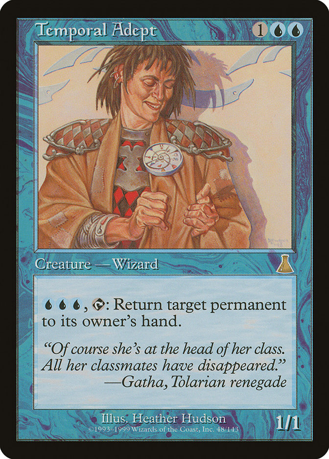 Temporal Adept [Urza's Destiny] | Tables and Towers