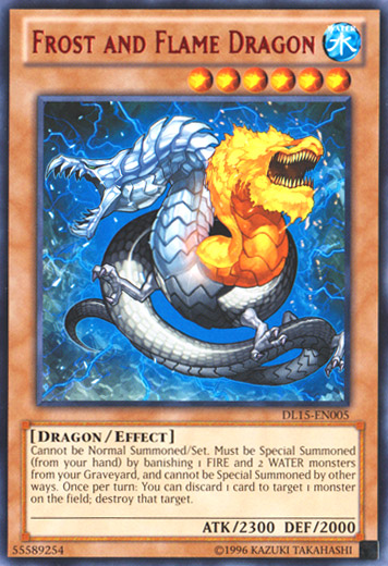 Frost and Flame Dragon (Red) [DL15-EN005] Rare | Tables and Towers