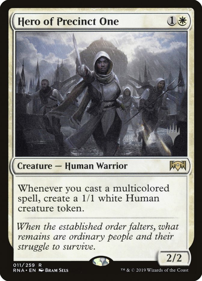 Hero of Precinct One (Promo Pack) [Ravnica Allegiance Promos] | Tables and Towers