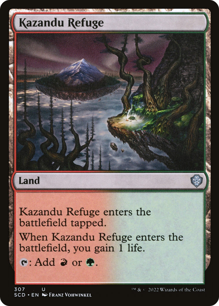 Kazandu Refuge [Starter Commander Decks] | Tables and Towers