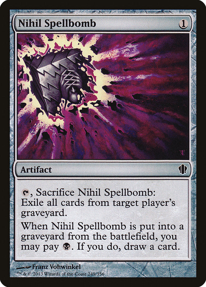 Nihil Spellbomb [Commander 2013] | Tables and Towers