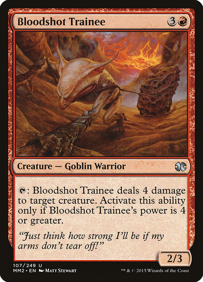 Bloodshot Trainee [Modern Masters 2015] | Tables and Towers