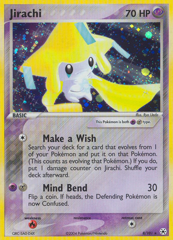 Jirachi (8/101) [EX: Hidden Legends] | Tables and Towers