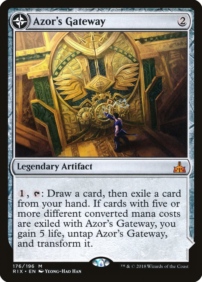 Azor's Gateway // Sanctum of the Sun [Rivals of Ixalan] | Tables and Towers