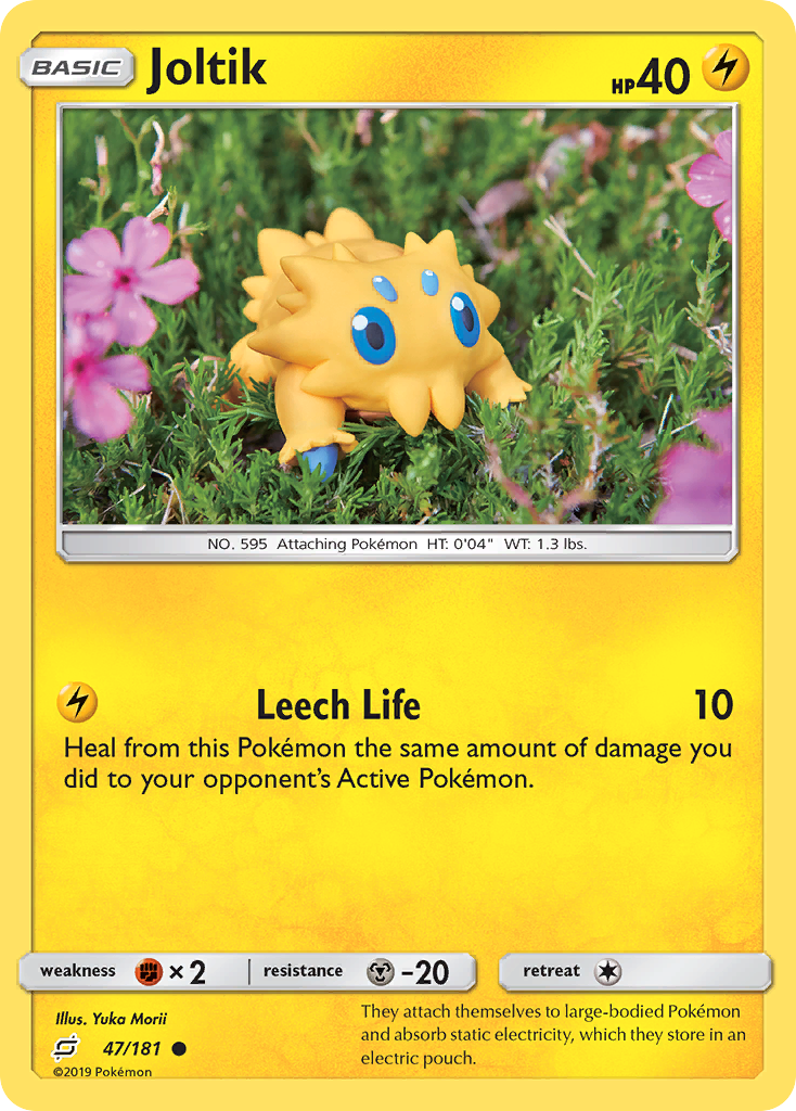 Joltik (47/181) [Sun & Moon: Team Up] | Tables and Towers