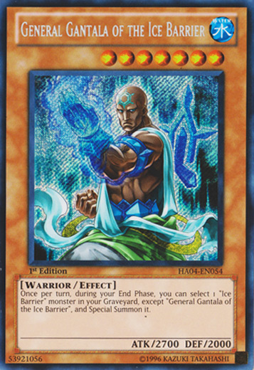 General Gantala of the Ice Barrier [HA04-EN054] Secret Rare | Tables and Towers