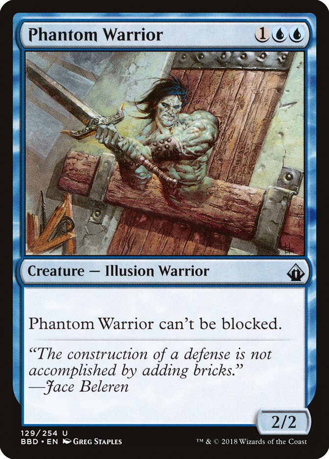 Phantom Warrior [Battlebond] | Tables and Towers