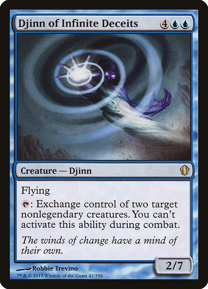 Djinn of Infinite Deceits [Commander 2013] | Tables and Towers